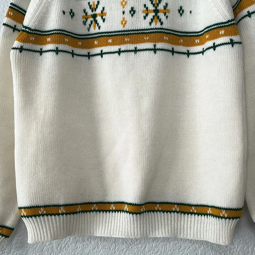 Vintage 70s JCPenney Acrylic Fair Isle Swester